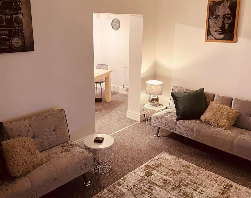 Luxury Suite 3 Bed Apartment Sleeps 6-8 Blackpool Exterior photo